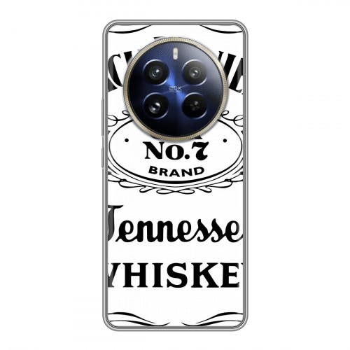 Дизайнерский силиконовый чехол для Realme 12 Pro Plus Jack Daniels
