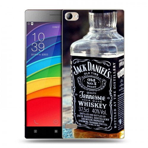 Дизайнерский пластиковый чехол для Lenovo Vibe X2 Pro Jack Daniels