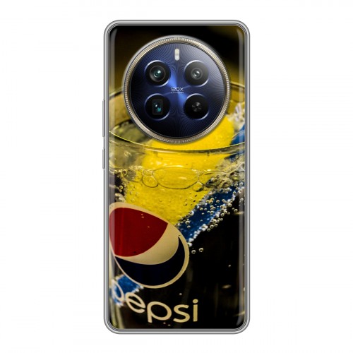 Дизайнерский силиконовый чехол для Realme 12 Plus 5G Pepsi