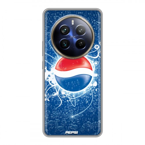 Дизайнерский силиконовый чехол для Realme 12 Plus 5G Pepsi