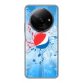 Дизайнерский силиконовый чехол для Xiaomi RedMi A3 Pepsi