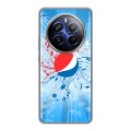 Дизайнерский силиконовый чехол для Realme 12 Plus 5G Pepsi