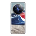 Дизайнерский силиконовый чехол для Realme 12 Plus 5G Pepsi