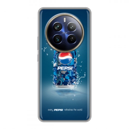 Дизайнерский силиконовый чехол для Realme 12 Plus 5G Pepsi