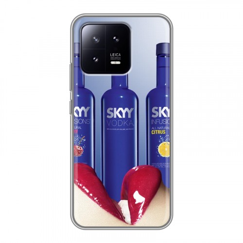 Дизайнерский силиконовый чехол для Xiaomi 13 Skyy Vodka