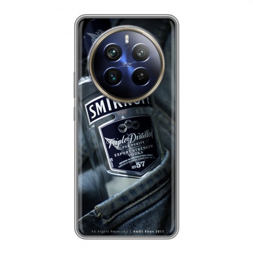 Дизайнерский силиконовый чехол для Realme 12 Plus 5G Smirnoff