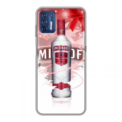 Дизайнерский силиконовый чехол для Motorola Moto G9 Plus Smirnoff