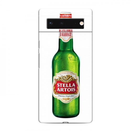 Дизайнерский пластиковый чехол для Google Pixel 6 Stella Artois