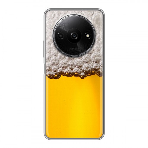 Дизайнерский пластиковый чехол для Xiaomi RedMi A3 Пузырьки пива