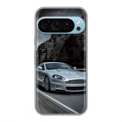 Дизайнерский силиконовый чехол для Google Pixel 9 Pro Aston Martin