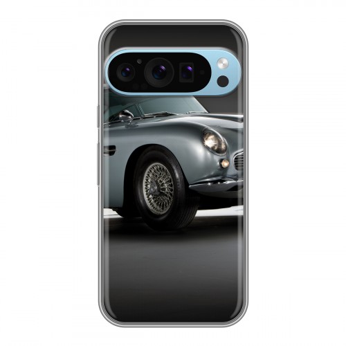 Дизайнерский силиконовый чехол для Google Pixel 9 Pro Aston Martin