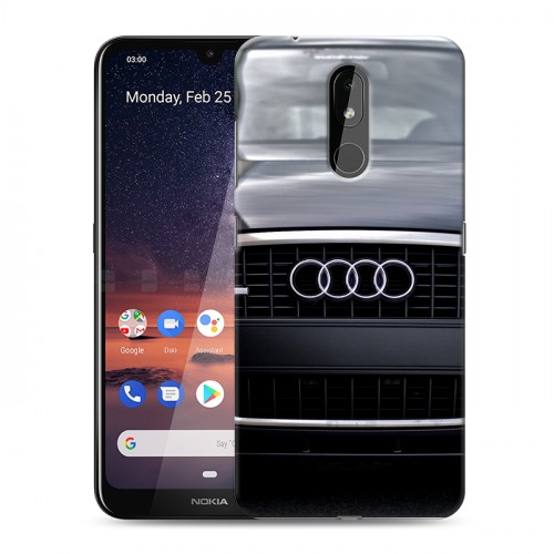 Дизайнерский силиконовый чехол для Nokia 3.2 Audi