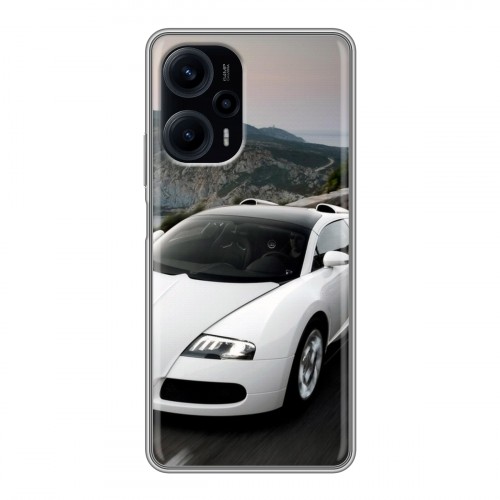 Дизайнерский силиконовый чехол для XIaomi Poco F5 Bugatti