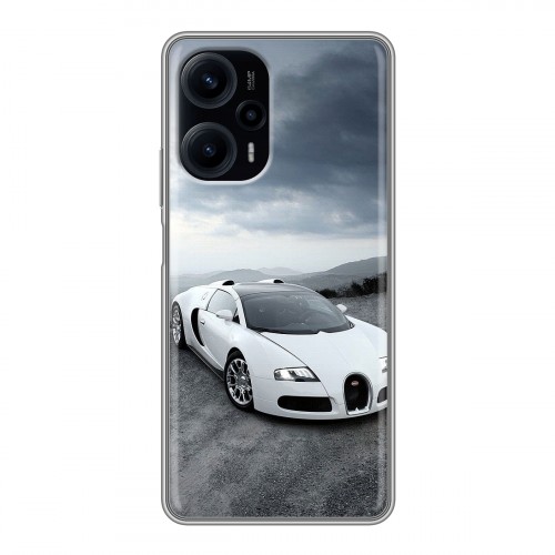 Дизайнерский силиконовый чехол для XIaomi Poco F5 Bugatti