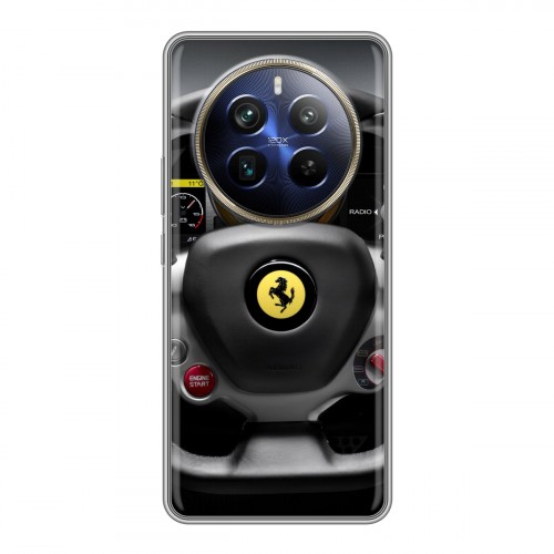 Дизайнерский силиконовый чехол для Realme 12 Plus 5G Ferrari