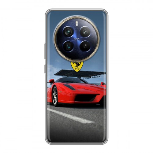 Дизайнерский силиконовый чехол для Realme 12 Plus 5G Ferrari