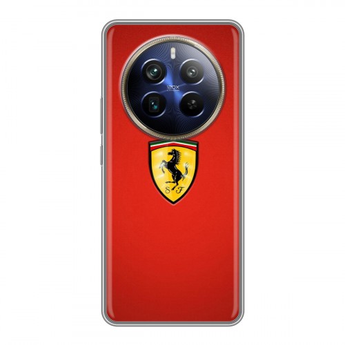 Дизайнерский силиконовый чехол для Realme 12 Plus 5G Ferrari