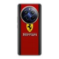 Дизайнерский силиконовый чехол для Realme 12 Plus 5G Ferrari