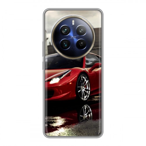 Дизайнерский силиконовый чехол для Realme 12 Plus 5G Ferrari