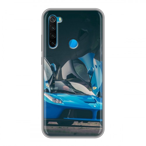 Дизайнерский силиконовый чехол для Xiaomi RedMi Note 8 Ferrari