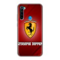 Дизайнерский силиконовый чехол для Xiaomi RedMi Note 8 Ferrari