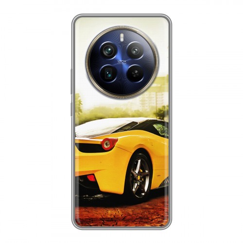 Дизайнерский силиконовый чехол для Realme 12 Plus 5G Ferrari