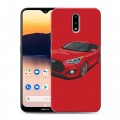 Дизайнерский силиконовый чехол для Nokia 2.3 Hyundai