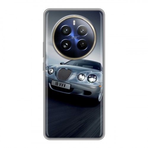 Дизайнерский силиконовый чехол для Realme 12 Pro Plus Jaguar
