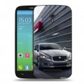 Дизайнерский пластиковый чехол для Alcatel One Touch Pop S9 Jaguar