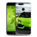 Дизайнерский пластиковый чехол для Huawei Nova 2 Plus Lamborghini