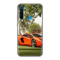 Дизайнерский силиконовый чехол для Xiaomi RedMi Note 8 Lamborghini