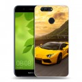 Дизайнерский пластиковый чехол для Huawei Nova 2 Plus Lamborghini