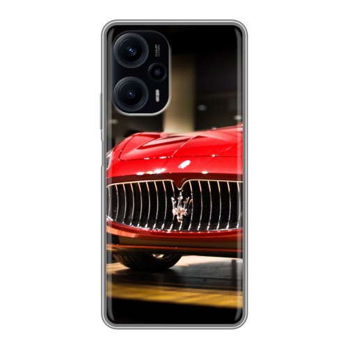 Дизайнерский силиконовый чехол для XIaomi Poco F5 Maserati