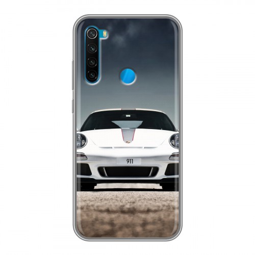 Дизайнерский силиконовый чехол для Xiaomi RedMi Note 8 Porsche