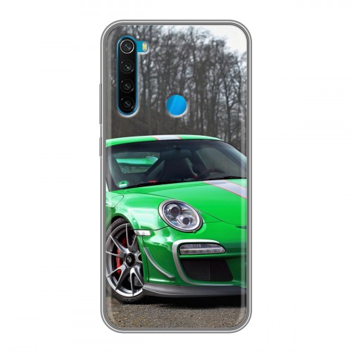 Дизайнерский силиконовый чехол для Xiaomi RedMi Note 8 Porsche