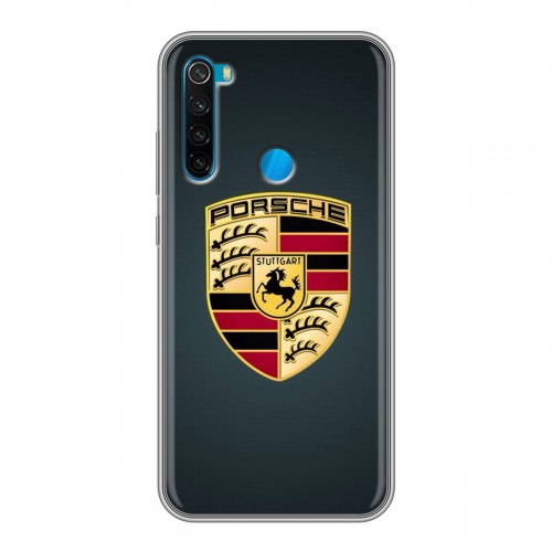 Дизайнерский силиконовый чехол для Xiaomi RedMi Note 8 Porsche