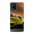 Дизайнерский силиконовый с усиленными углами чехол для Realme Narzo 30 5G Porsche