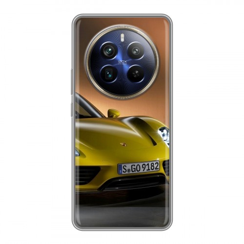 Дизайнерский силиконовый чехол для Realme 12 Plus 5G Porsche