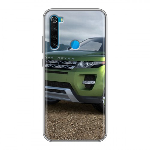 Дизайнерский силиконовый чехол для Xiaomi RedMi Note 8 Land Rover