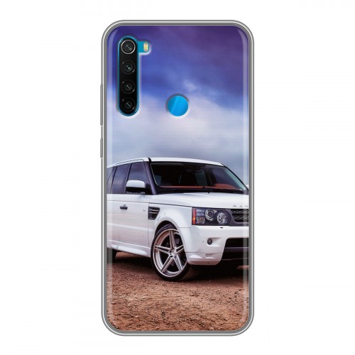 Дизайнерский силиконовый чехол для Xiaomi RedMi Note 8 Land Rover