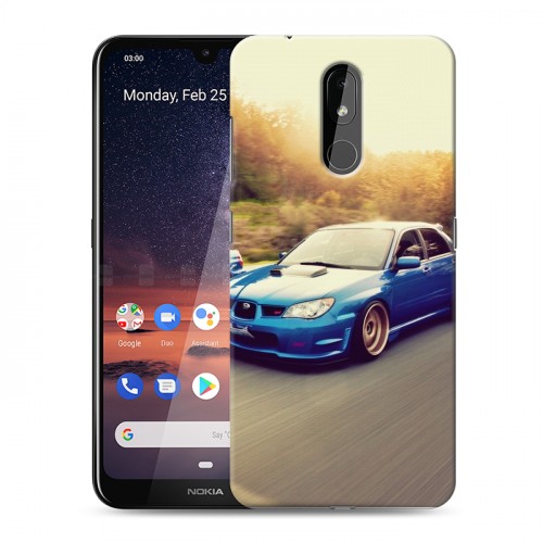 Дизайнерский силиконовый чехол для Nokia 3.2 Subaru