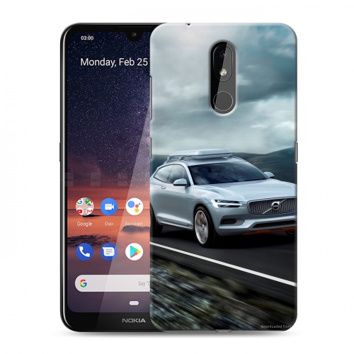 Дизайнерский силиконовый чехол для Nokia 3.2 Volvo