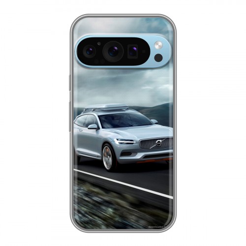 Дизайнерский силиконовый чехол для Google Pixel 9 Pro Volvo