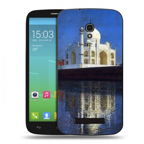 Дизайнерский пластиковый чехол для Alcatel One Touch Pop S9