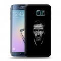 Дизайнерский силиконовый чехол для Samsung Galaxy S6 Edge Доктор Хаус 