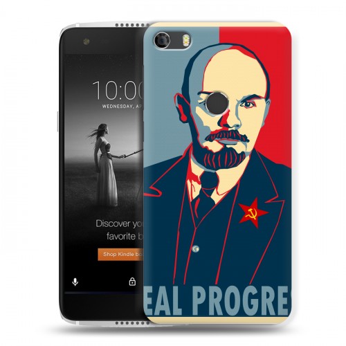 Дизайнерский силиконовый чехол для Alcatel Idol 5S Владимир Ленин