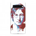 Дизайнерский силиконовый с усиленными углами чехол для Google Pixel 6 Джон Леннон