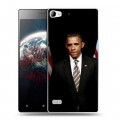 Дизайнерский пластиковый чехол для Lenovo Vibe X2 Барак Обама