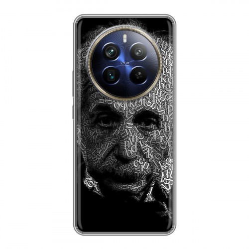 Дизайнерский силиконовый чехол для Realme 12 Plus 5G Альберт Эйнштейн