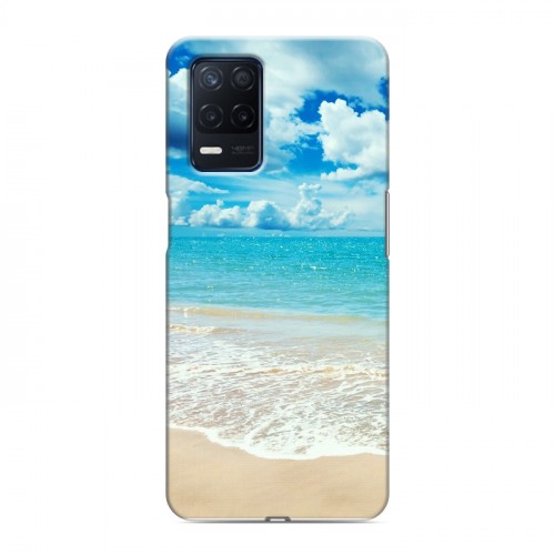 Дизайнерский силиконовый чехол для Realme Narzo 30 5G Пляж